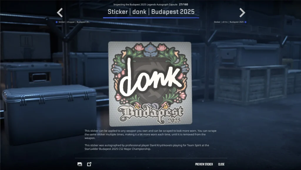 Все автографы StarLadder Budapest Major